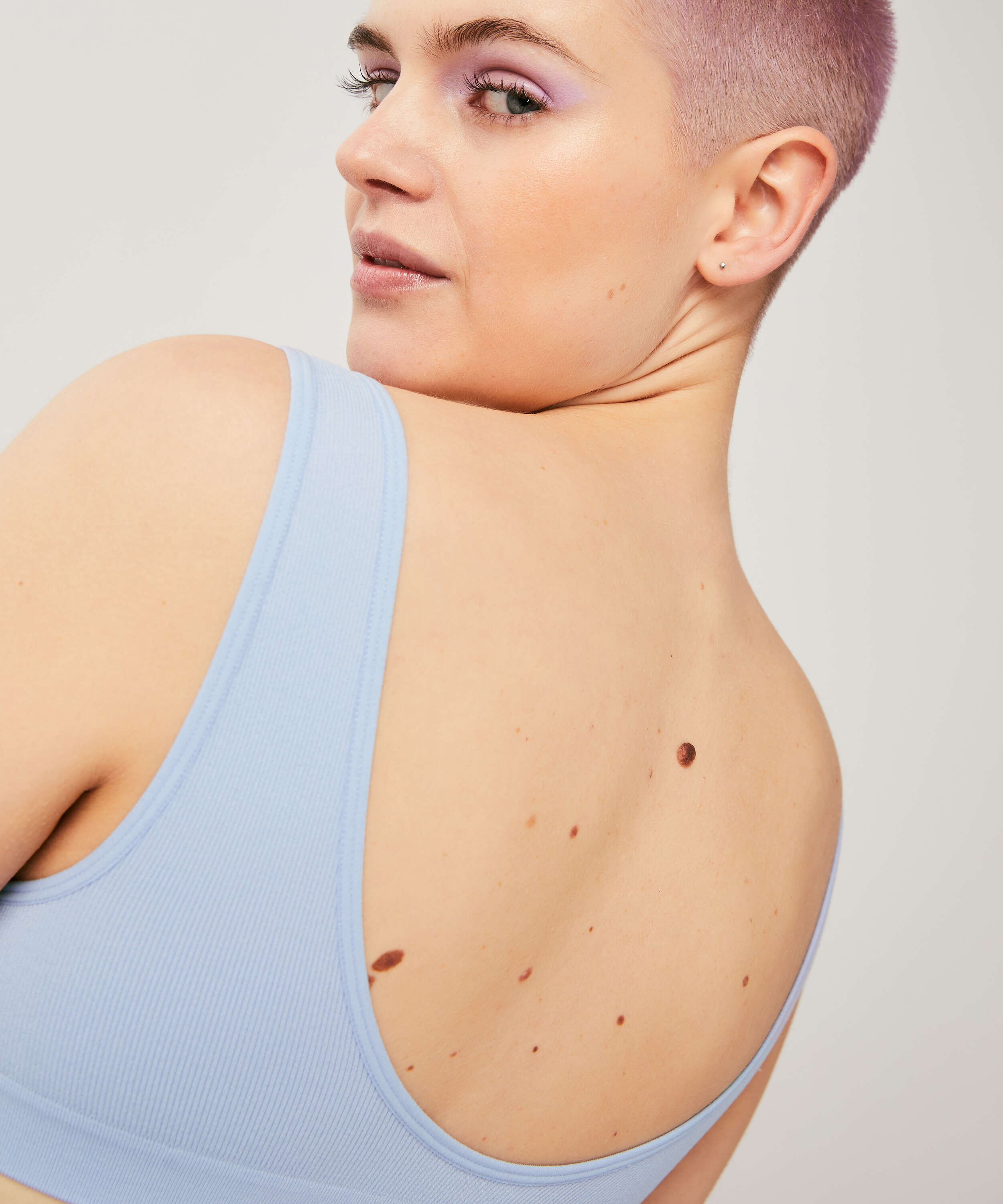 Brassi&egrave;re Bae, Bleu, main