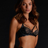 Soutien-gorge à armatures non préformé Mélissa, Noir