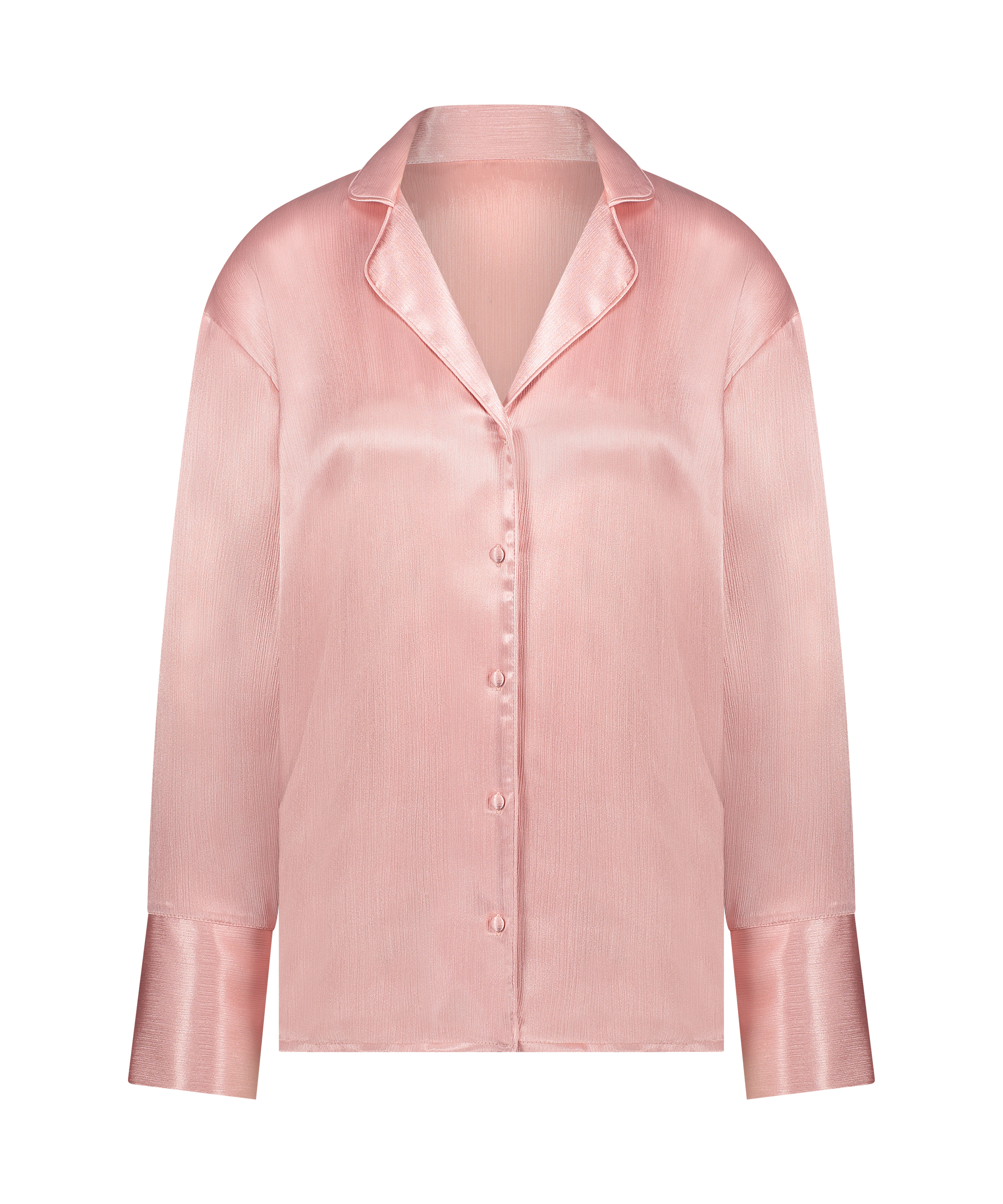 Veste à manches longues Satin, Rose, main