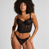 Soutien-gorge &agrave; armatures non rembourr&eacute; longline Darcy, Noir