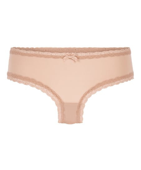 Slip brésilien en forme de V London, Beige