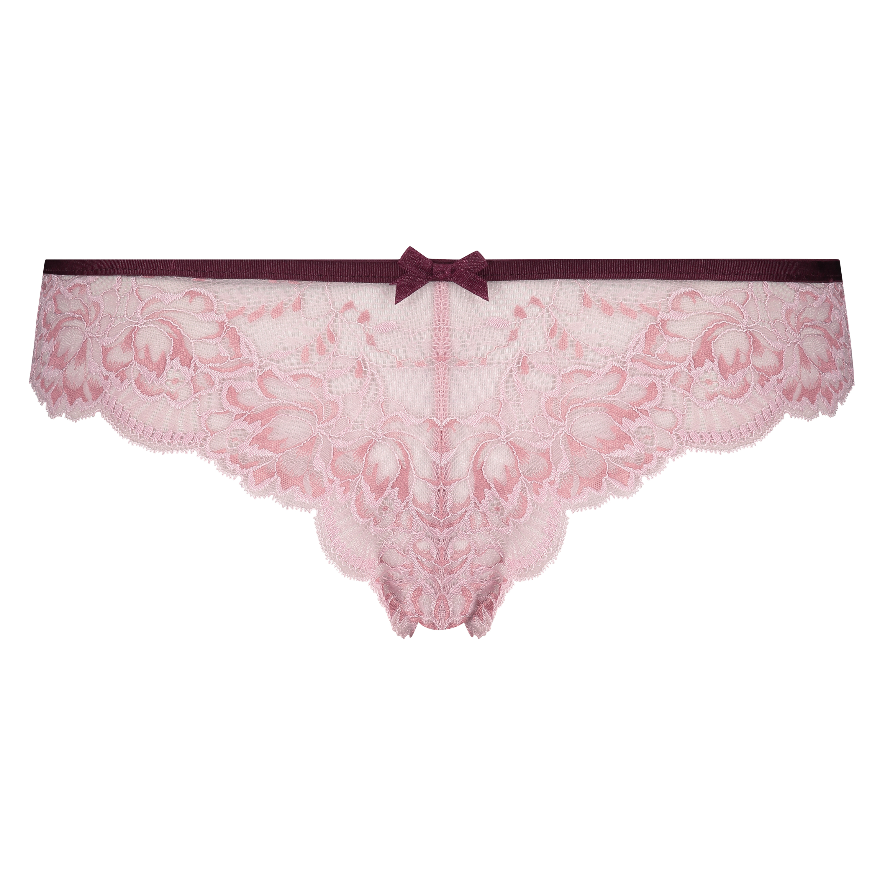 Slip brésilien Regular Pepper, Rose, main