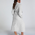 Long peignoir Polaire, Gris