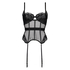 Bustier Nyke, Noir