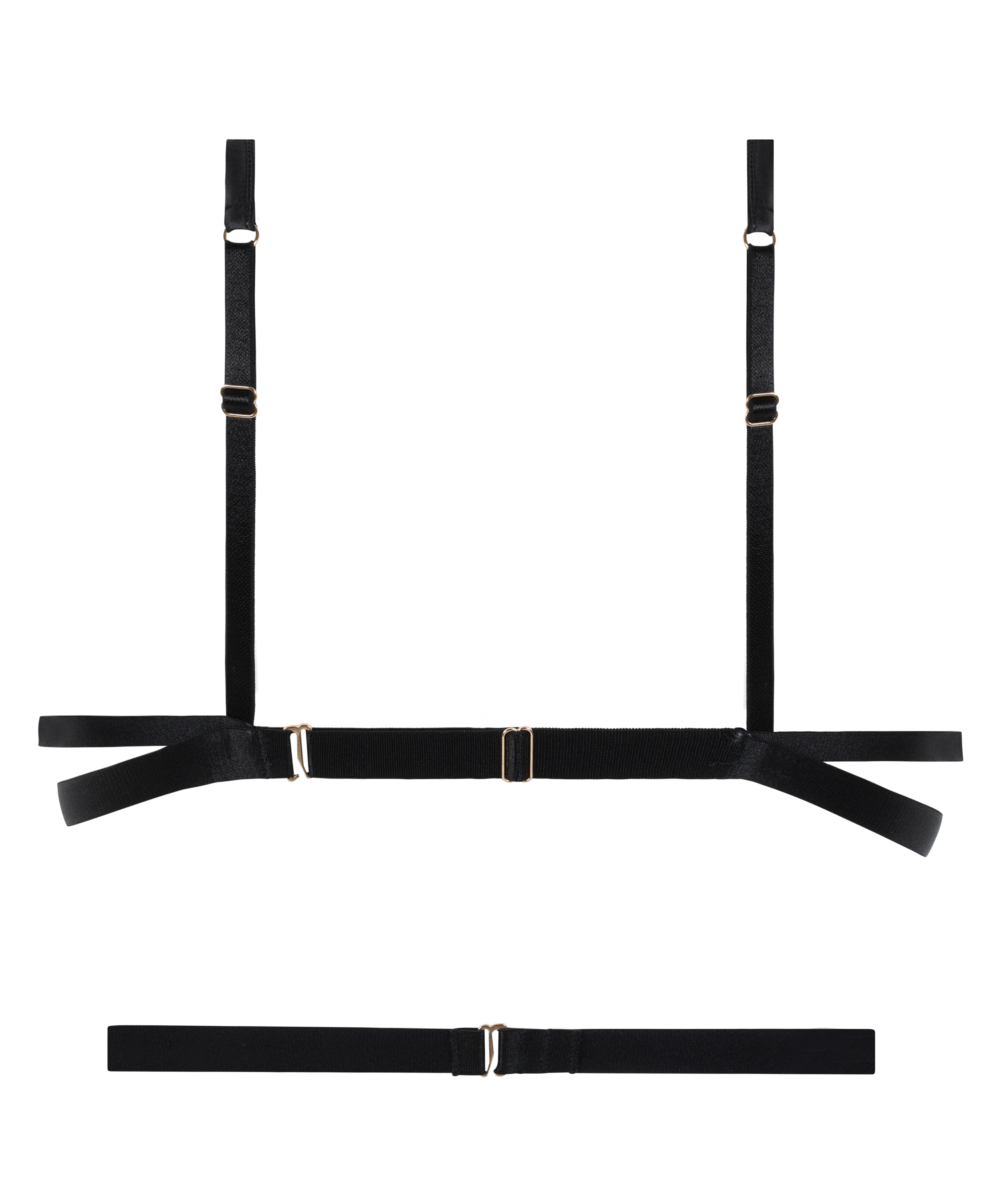 Brassière Nisha, Noir, main