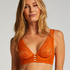 Soutien-gorge à armatures non-préformé longline Vera, Orange