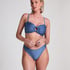 Haut de bikini Sardinia, Bleu