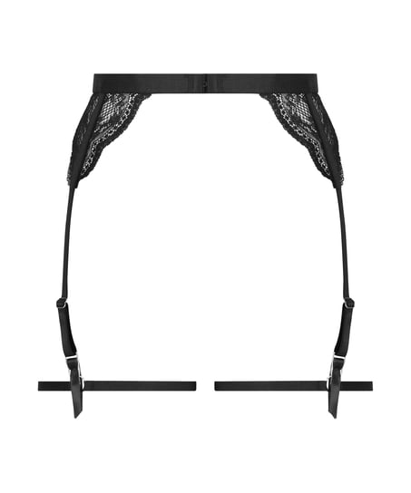 Porte-jarretelles Isabelle, Noir