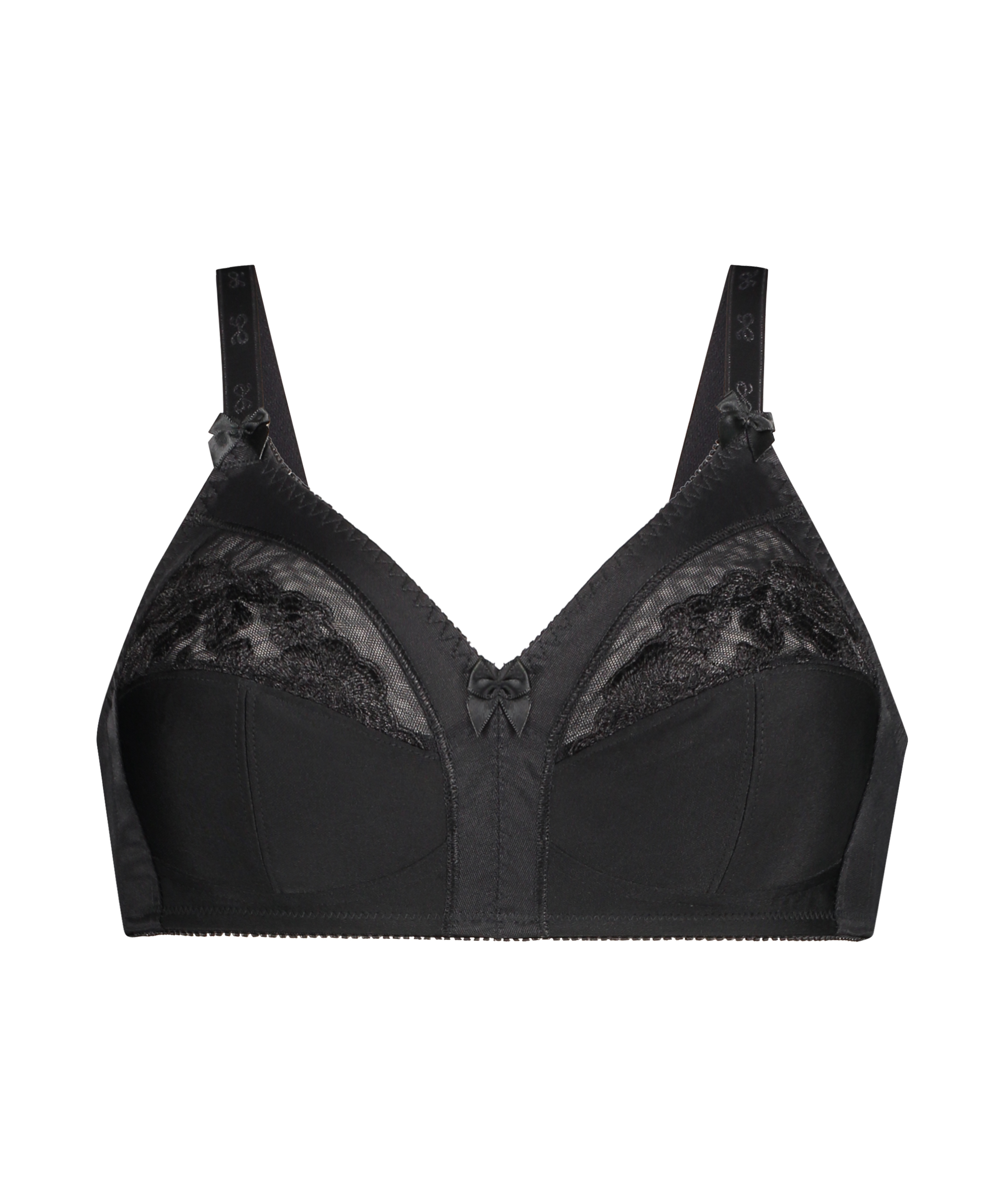 Soutien-gorge soft sans armatures Sara, Noir, main