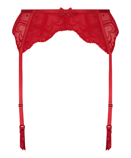 Porte-jarretelles Pippa, Rouge