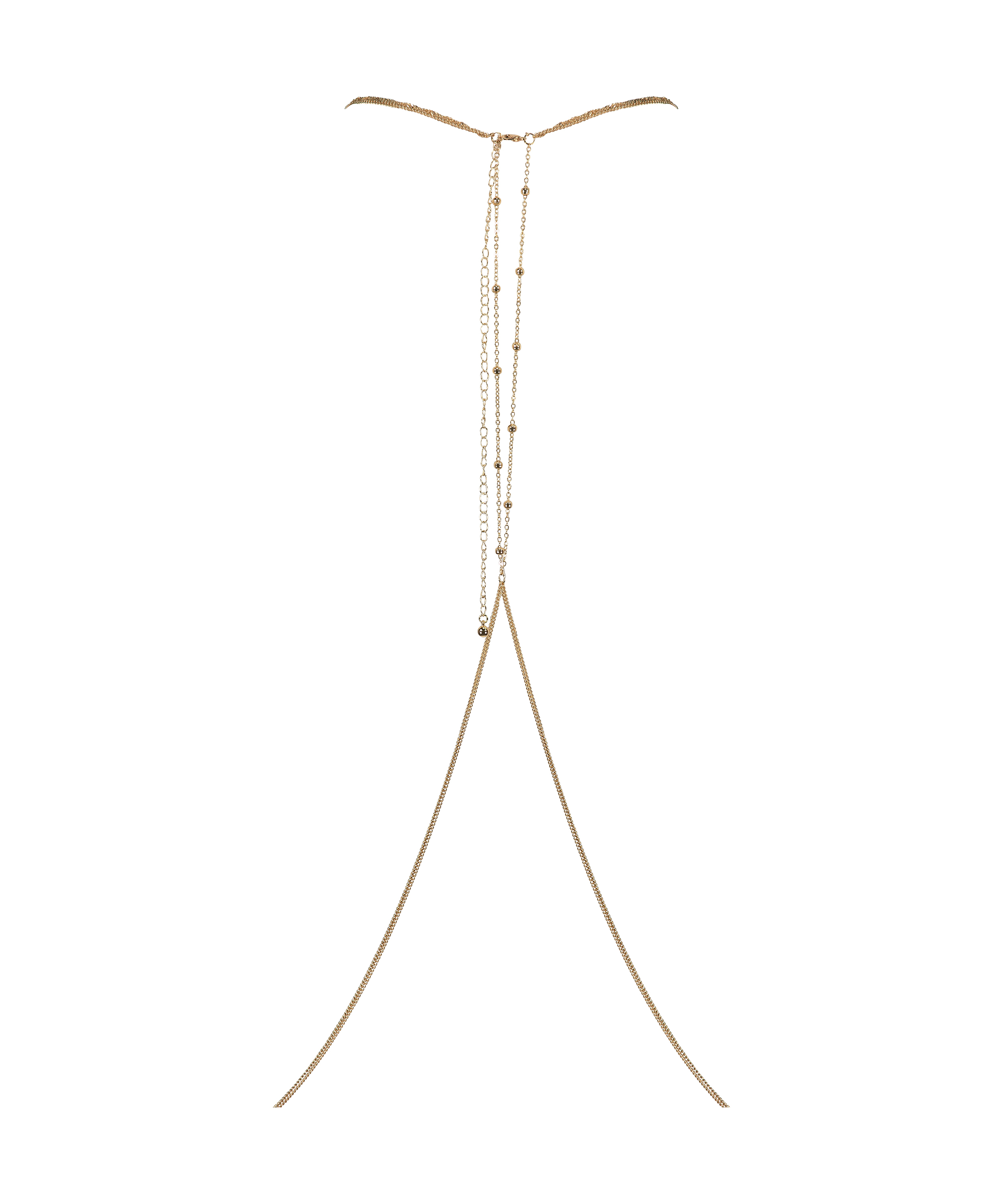 Harnais de chaîne de corps, Jaune, main