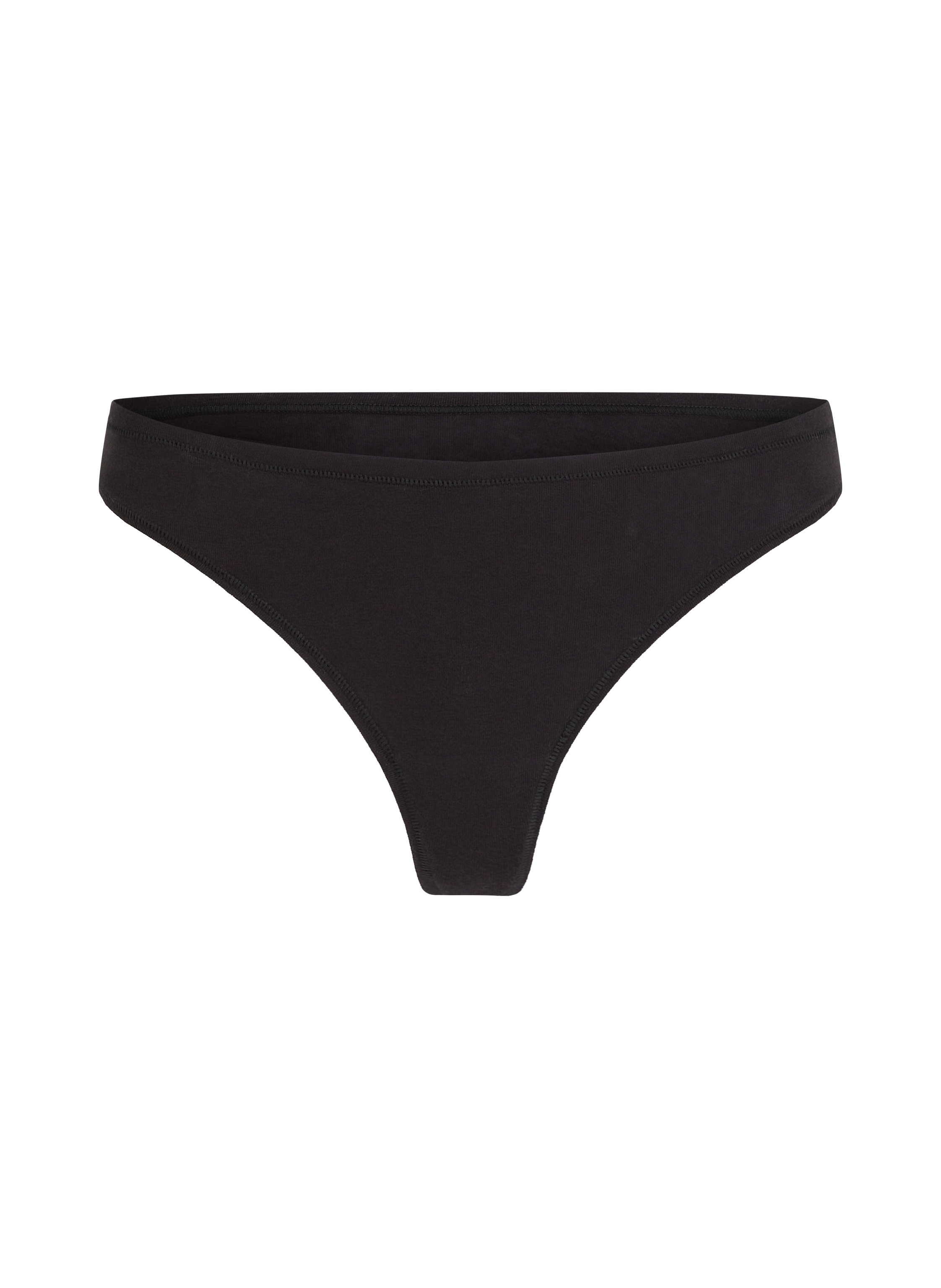 String en coton Kira, Noir, main