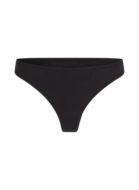String en coton Kira, Noir