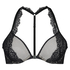 Soutien-gorge à armatures préformé push-up Persephone, Noir