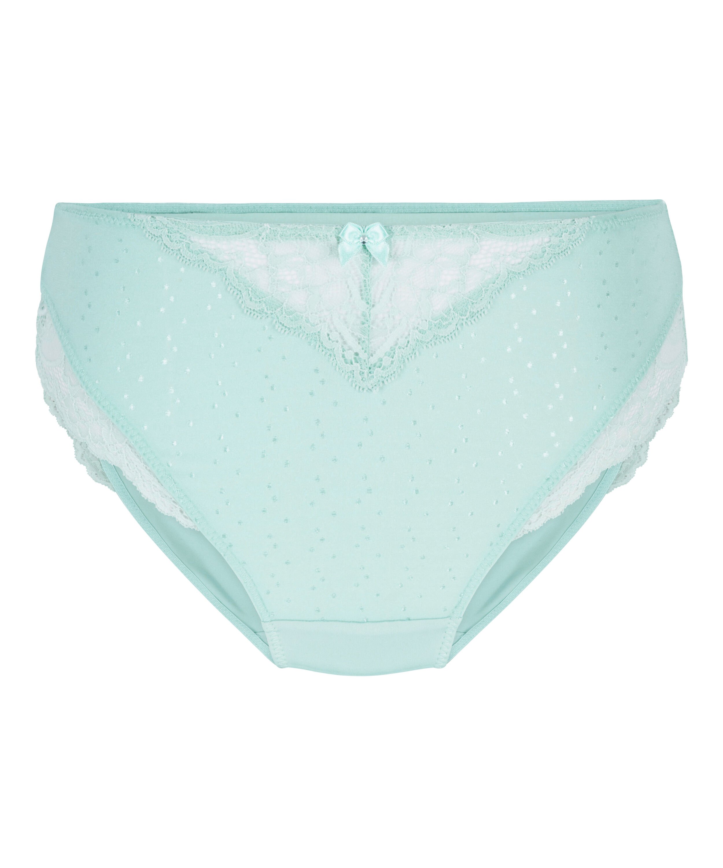 Slip taille haute Sophie, Bleu