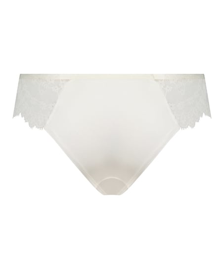 Slip brésilien Daisy, Blanc