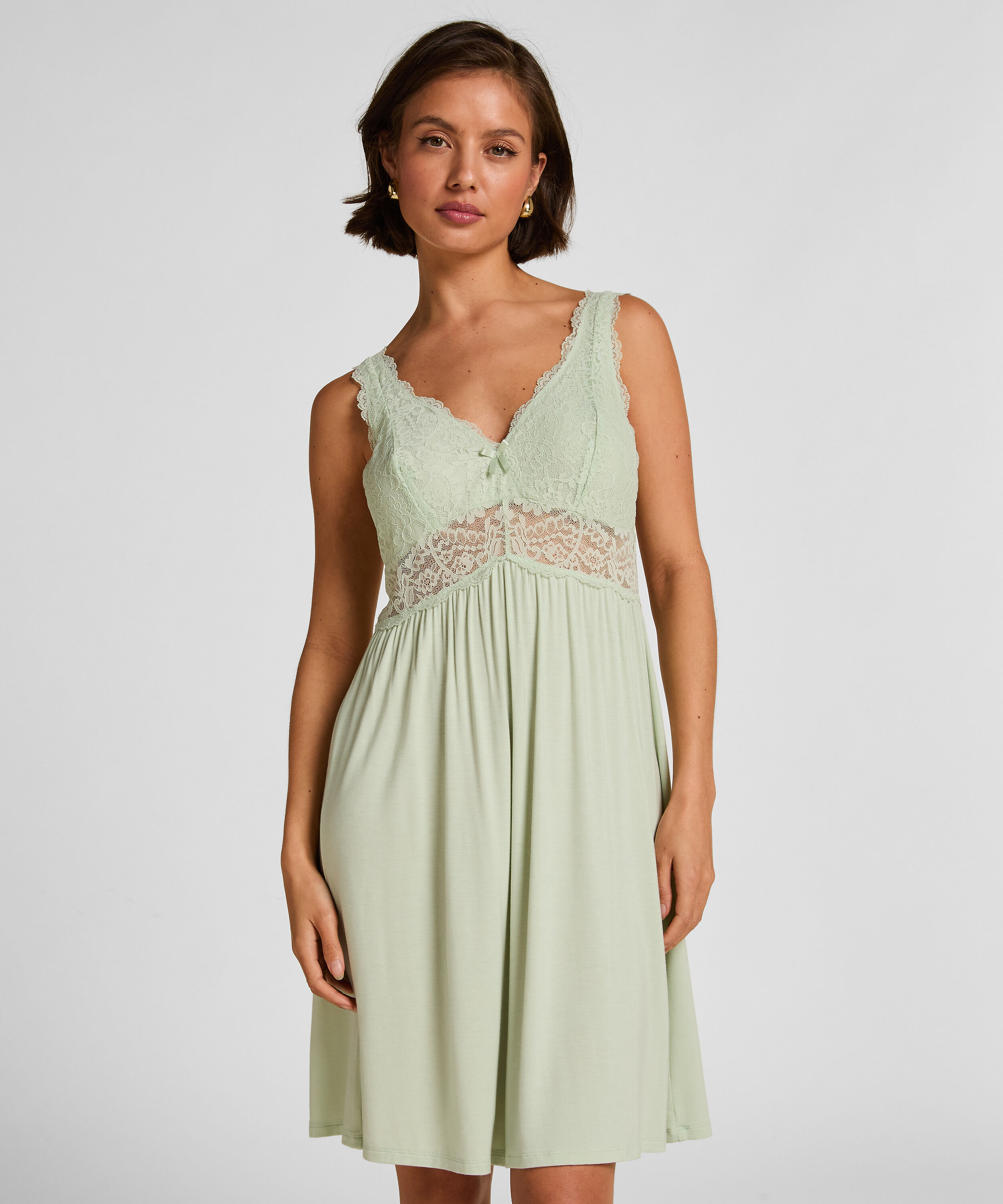 Nuisette Nora dentelle, Vert Nuisette Nora dentelle, Vert