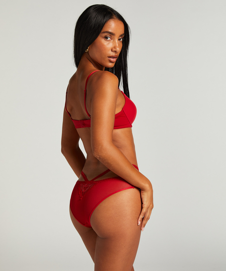Slip brésilien Penny, Rouge
