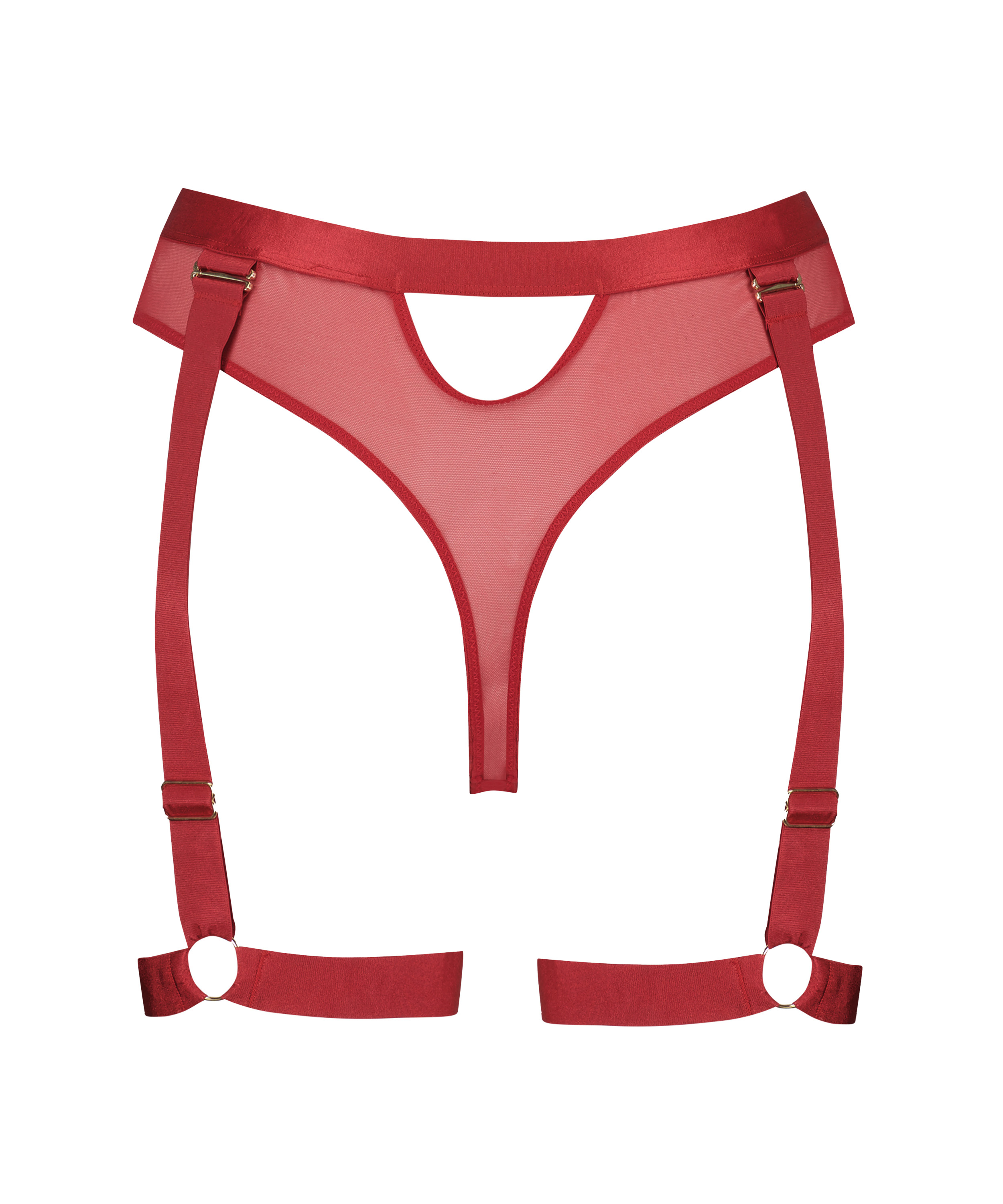 String haut Aurelia, Rouge, main