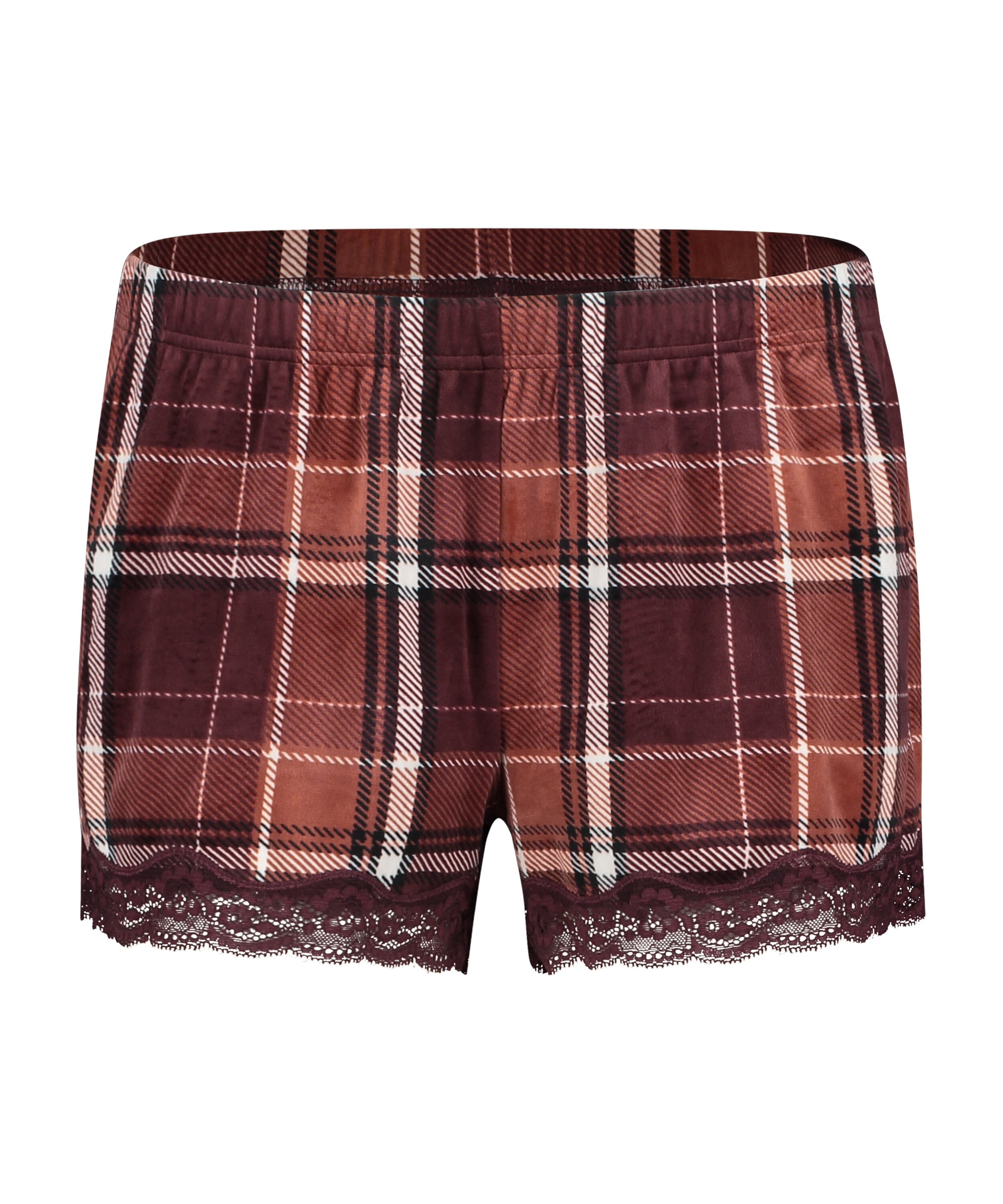 Short Velours , Rouge