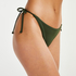 Bas de bikini string Luxe, Vert