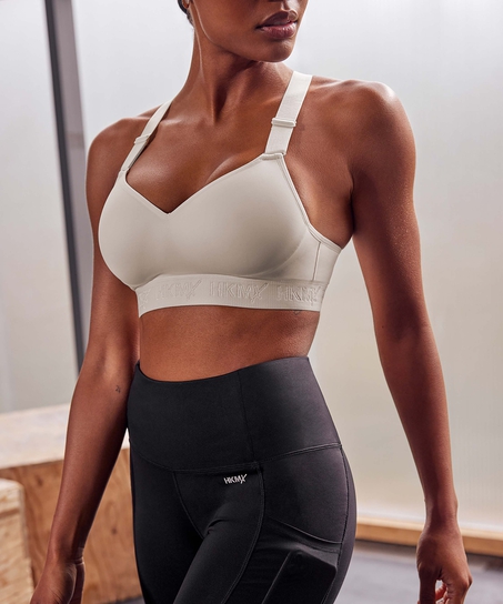 HKMX Sport Leggings Ruched, Noir