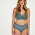Slip brésilien Miny Curvy, Vert