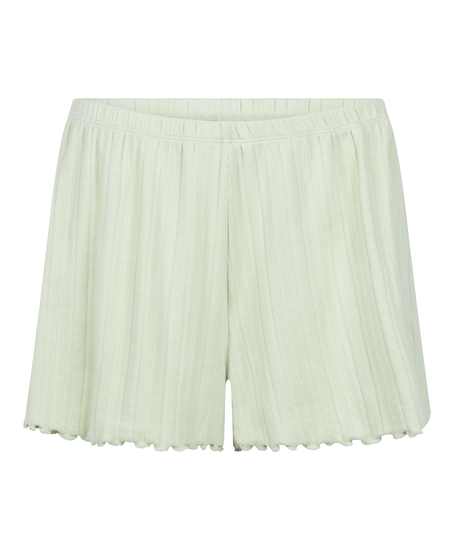 Short Pointelle, Vert