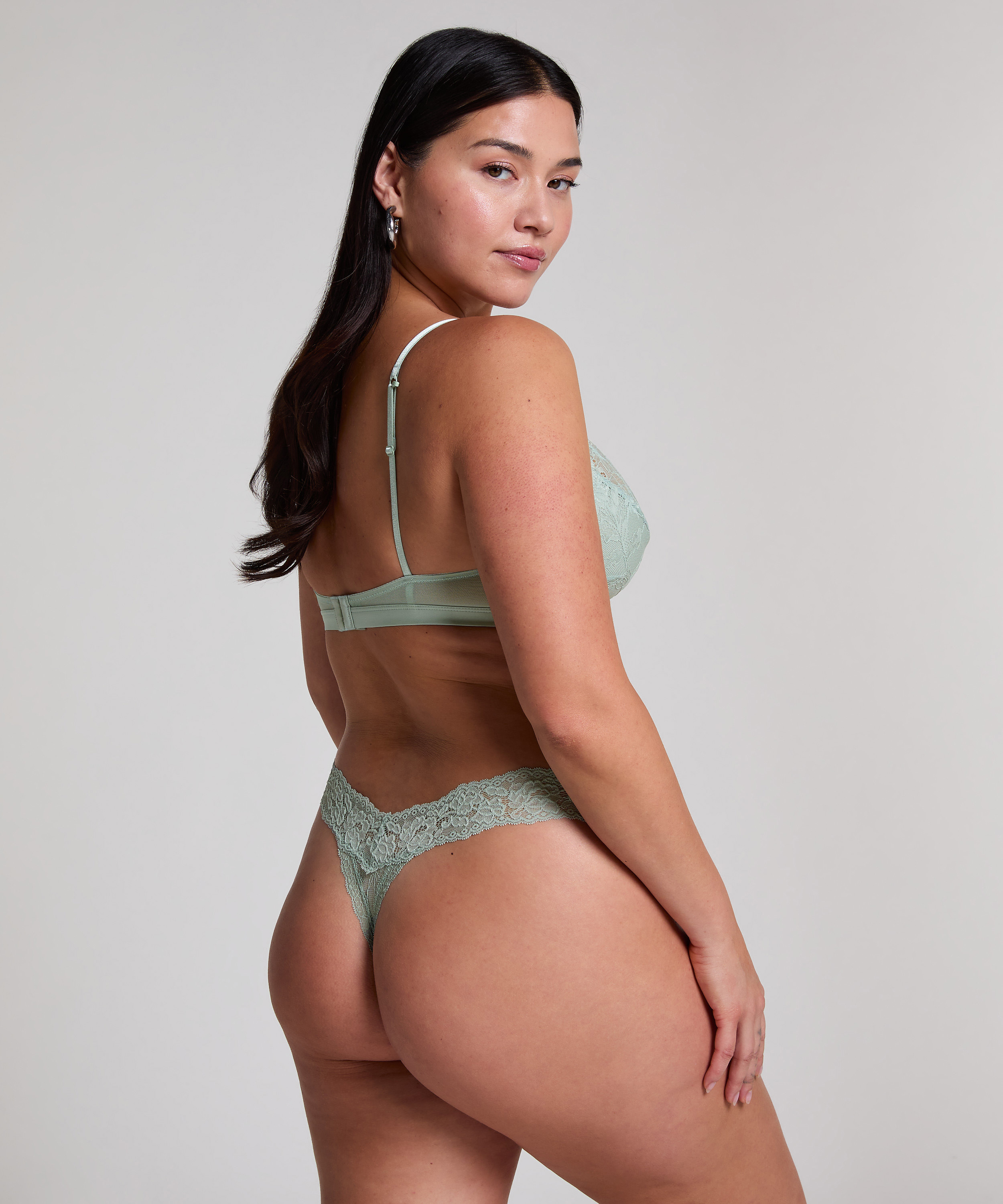 Bralette Stormi, Vert, main