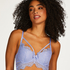 Soutien-gorge à armatures préformé longline Marilee, Violet