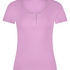 Haut de pyjama manches courtes Henley, Violet