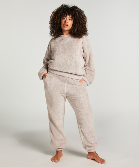 Haut Snuggle Fleece, Gris
