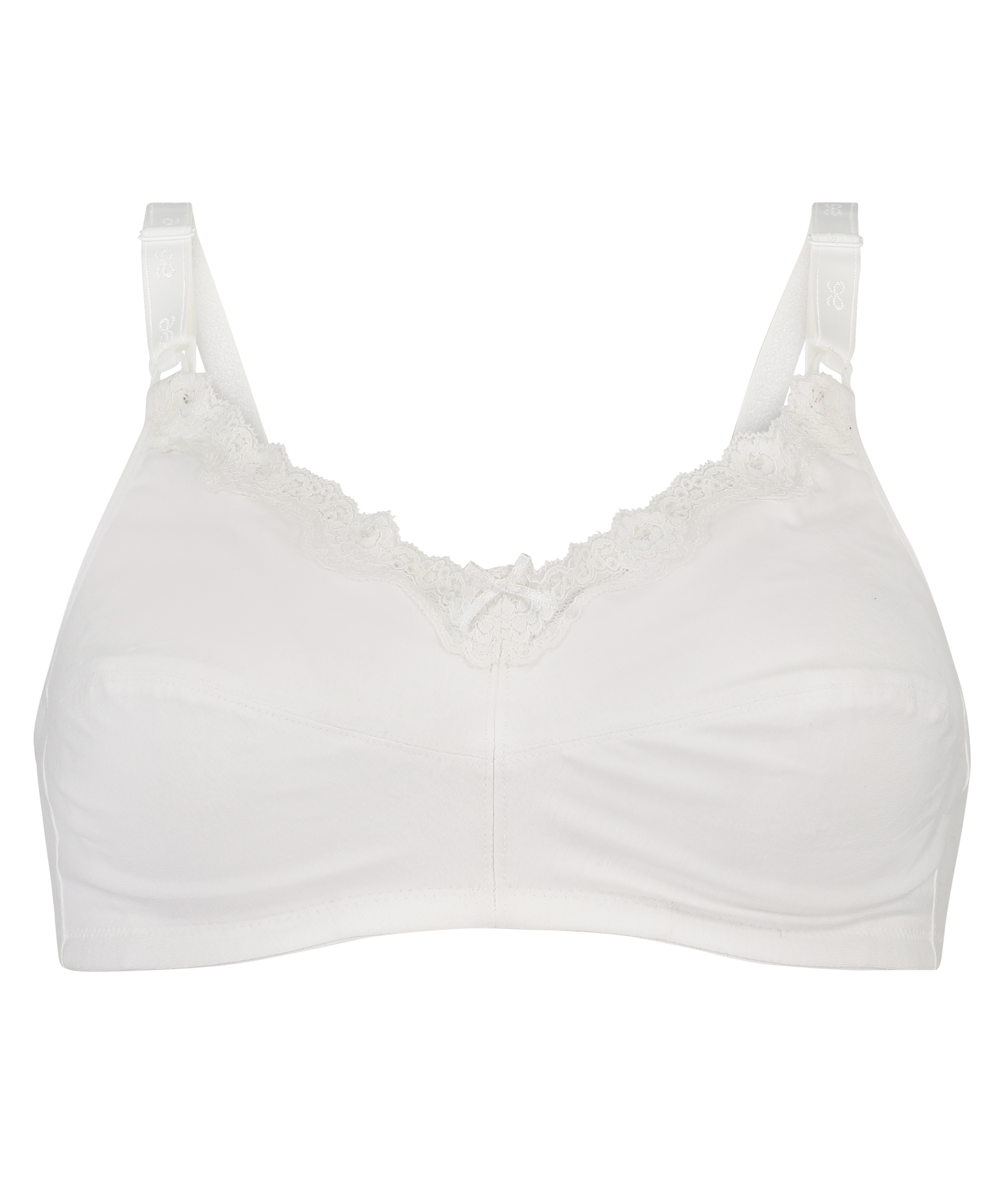 Soutien-gorge d’allaitement, Blanc, main
