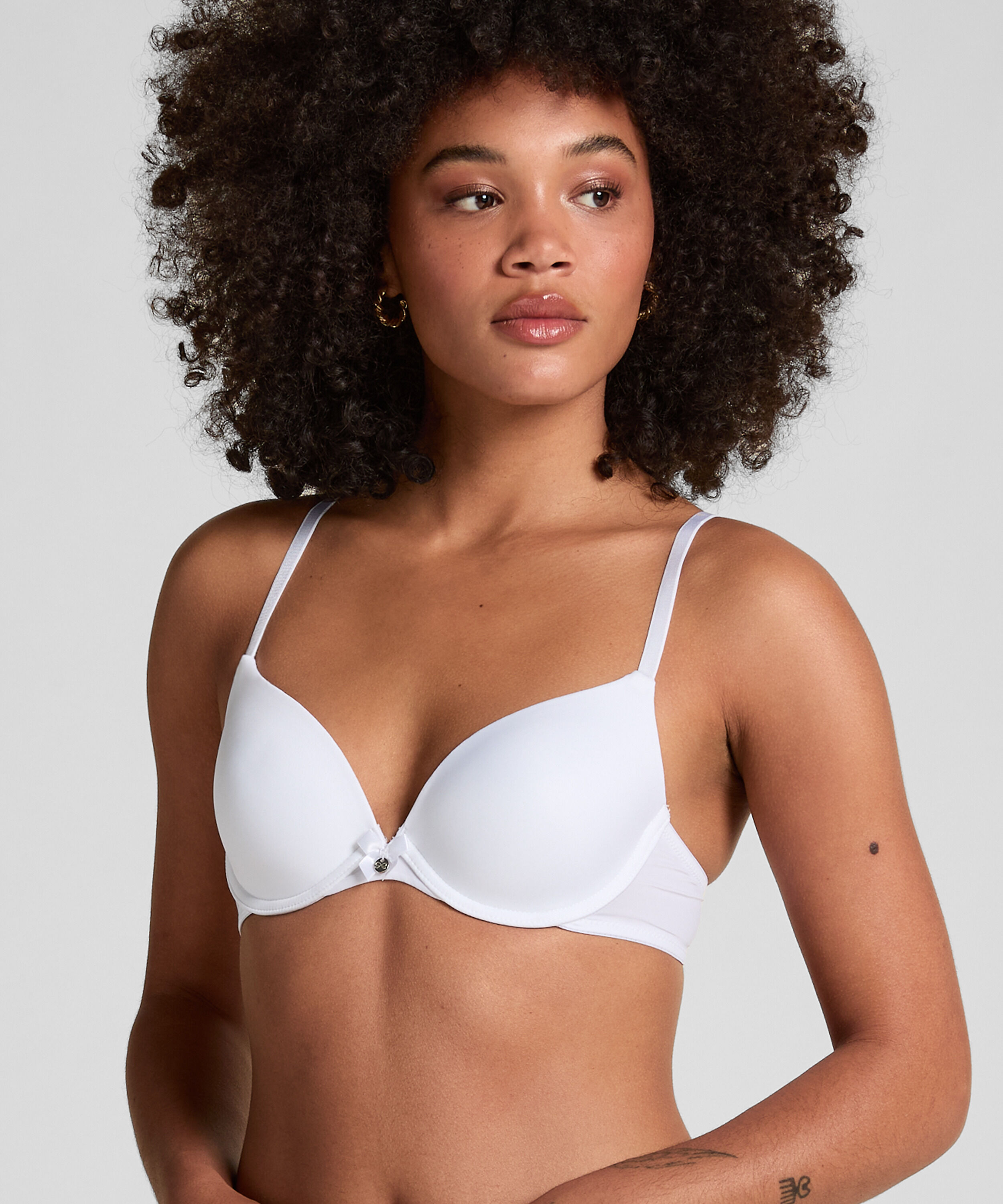 Soutien-gorge à armatures préformé Plunge, Blanc Soutien-gorge à armatures préformé Plunge, Blanc