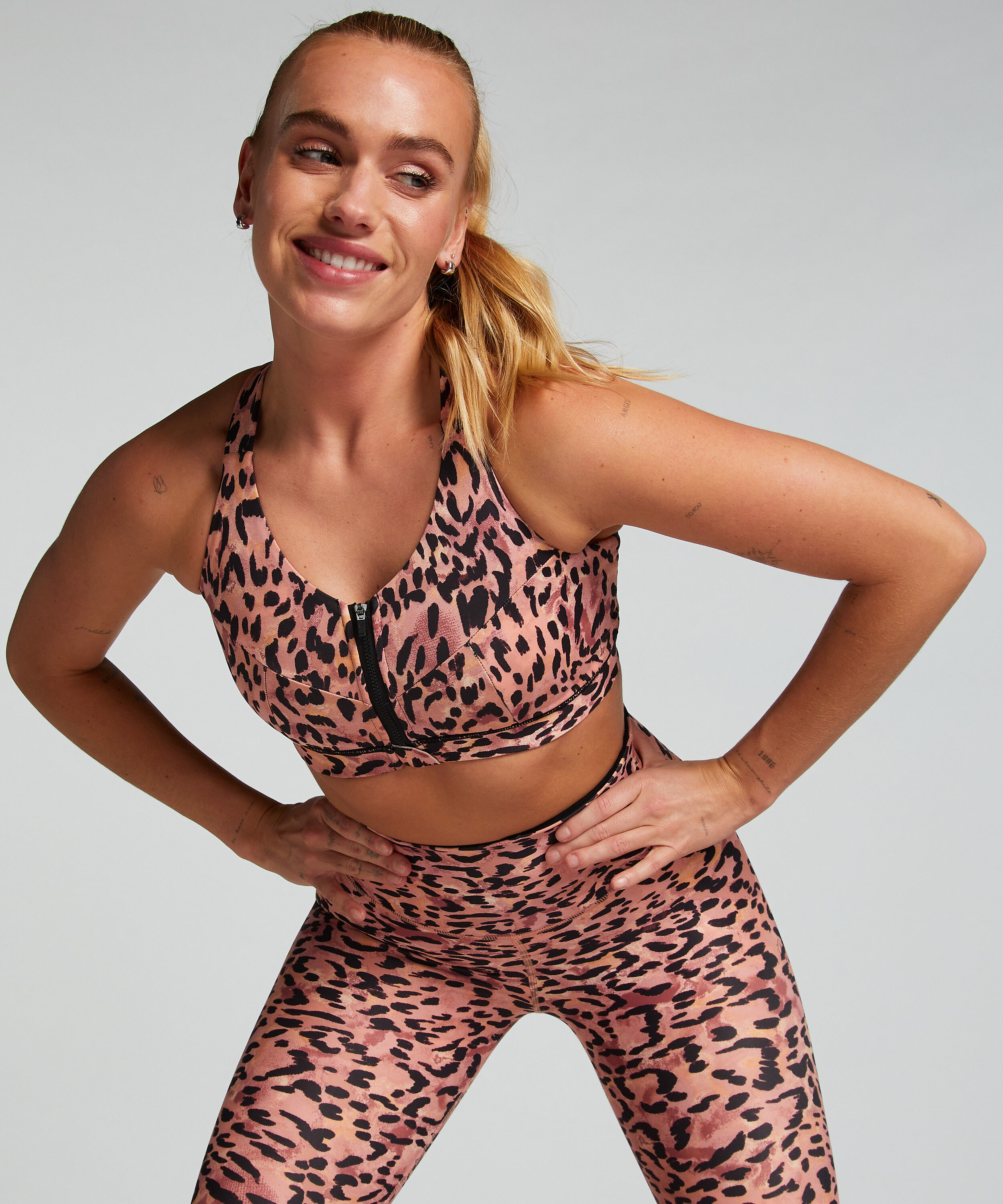 HKMX Soutien-gorge de sport The Pro Maintien niveau 3, Rose HKMX Soutien-gorge de sport The Pro Maintien niveau 3, Rose