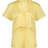 Ensemble de pyjama Satin, Jaune