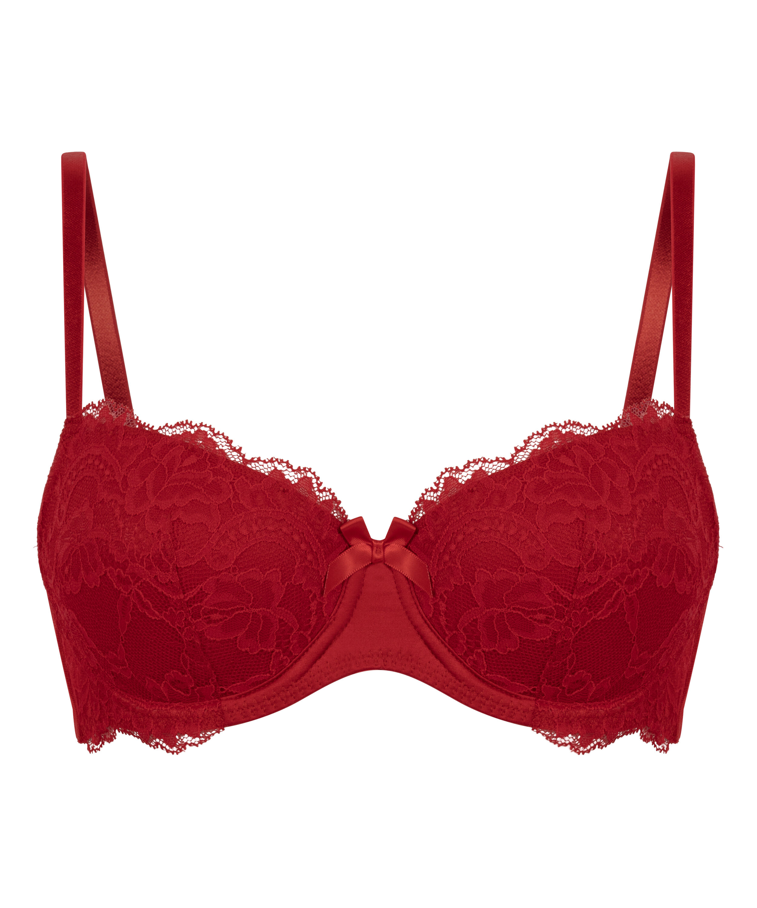 Soutien-gorge &agrave; armatures pr&eacute;form&eacute; Teddy, Rouge
