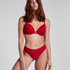 String Invisible Lace back, Rouge