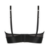 Brassière en maille Glossy, Noir