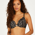 Soutien-gorge push-up à armatures rembourré Rose, Noir