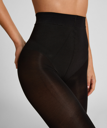 Collants 60 deniers Core Control, Noir