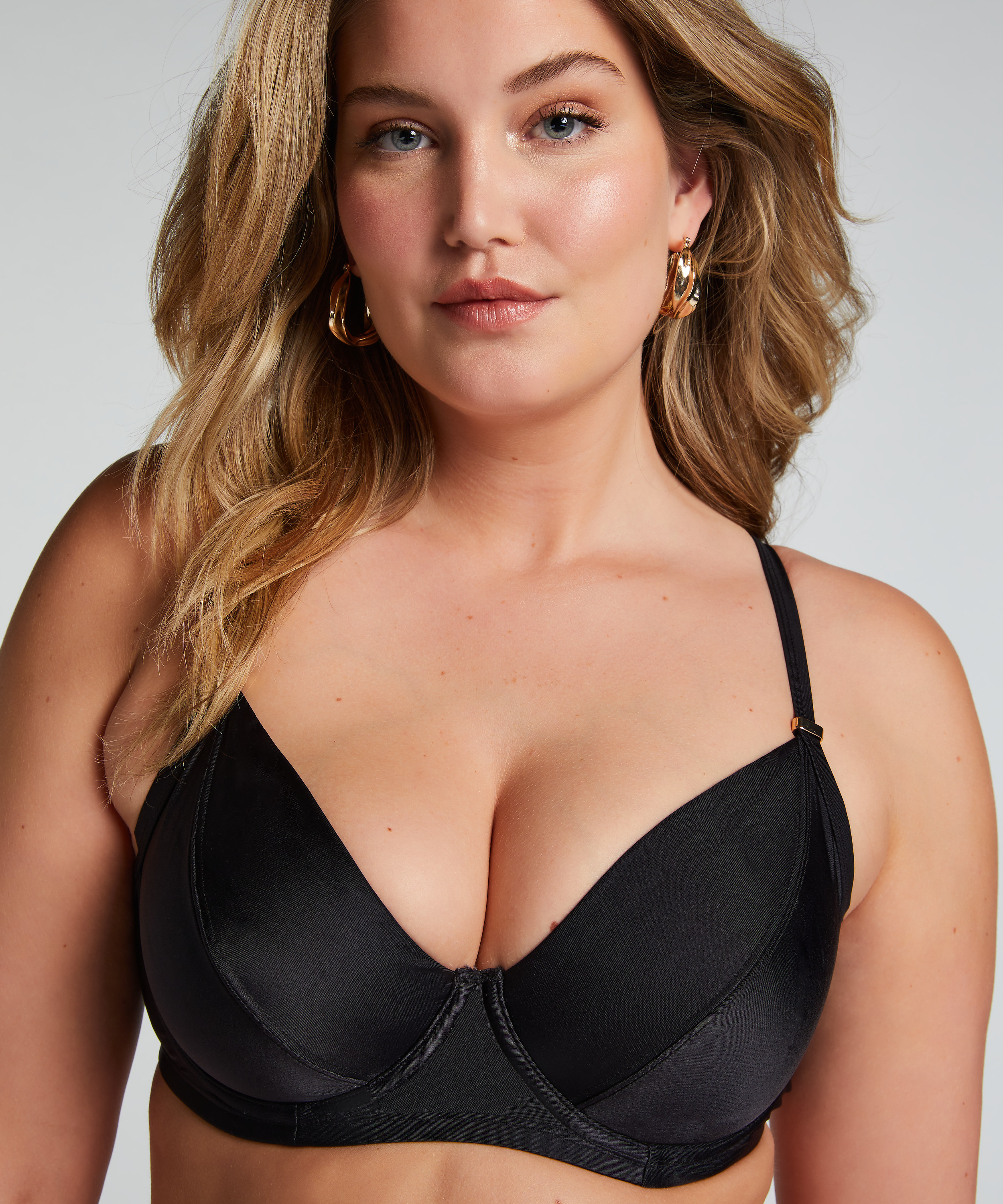 Haut de bikini Luxe, Noir, main