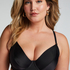 Haut de bikini Luxe, Noir