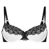 Soutien-gorge &agrave; armatures pr&eacute;form&eacute; Lina, Noir