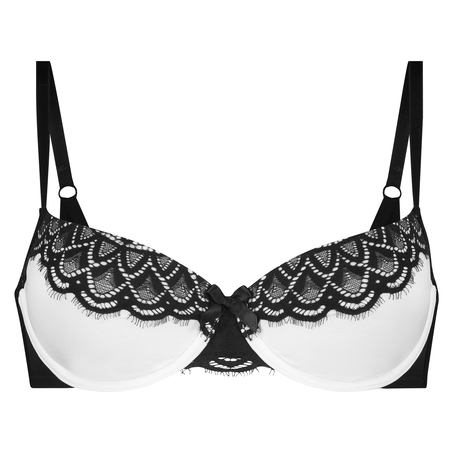 Soutien-gorge &agrave; armatures pr&eacute;form&eacute; Lina, Noir