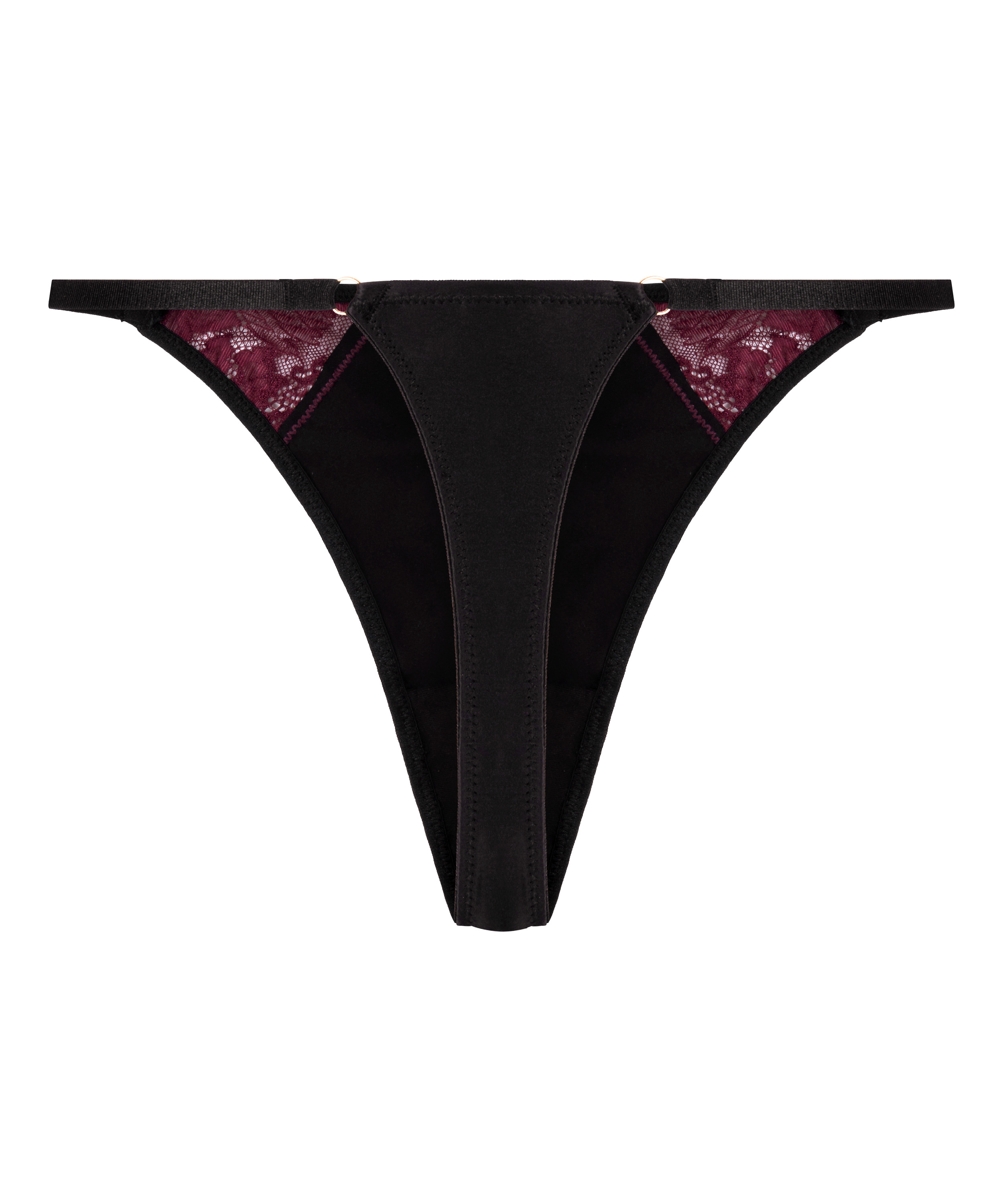 String jambes hautes Ambra, Noir, main