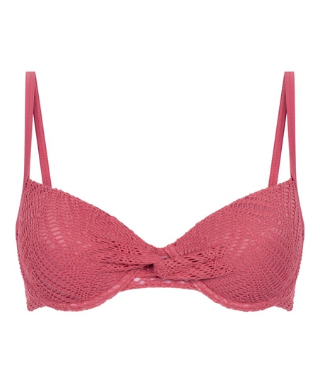 Haut de bikini rembourré sans armatures Lanai, Rose