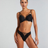 Soutien-gorge à armatures maximiseur préformé Char, Noir