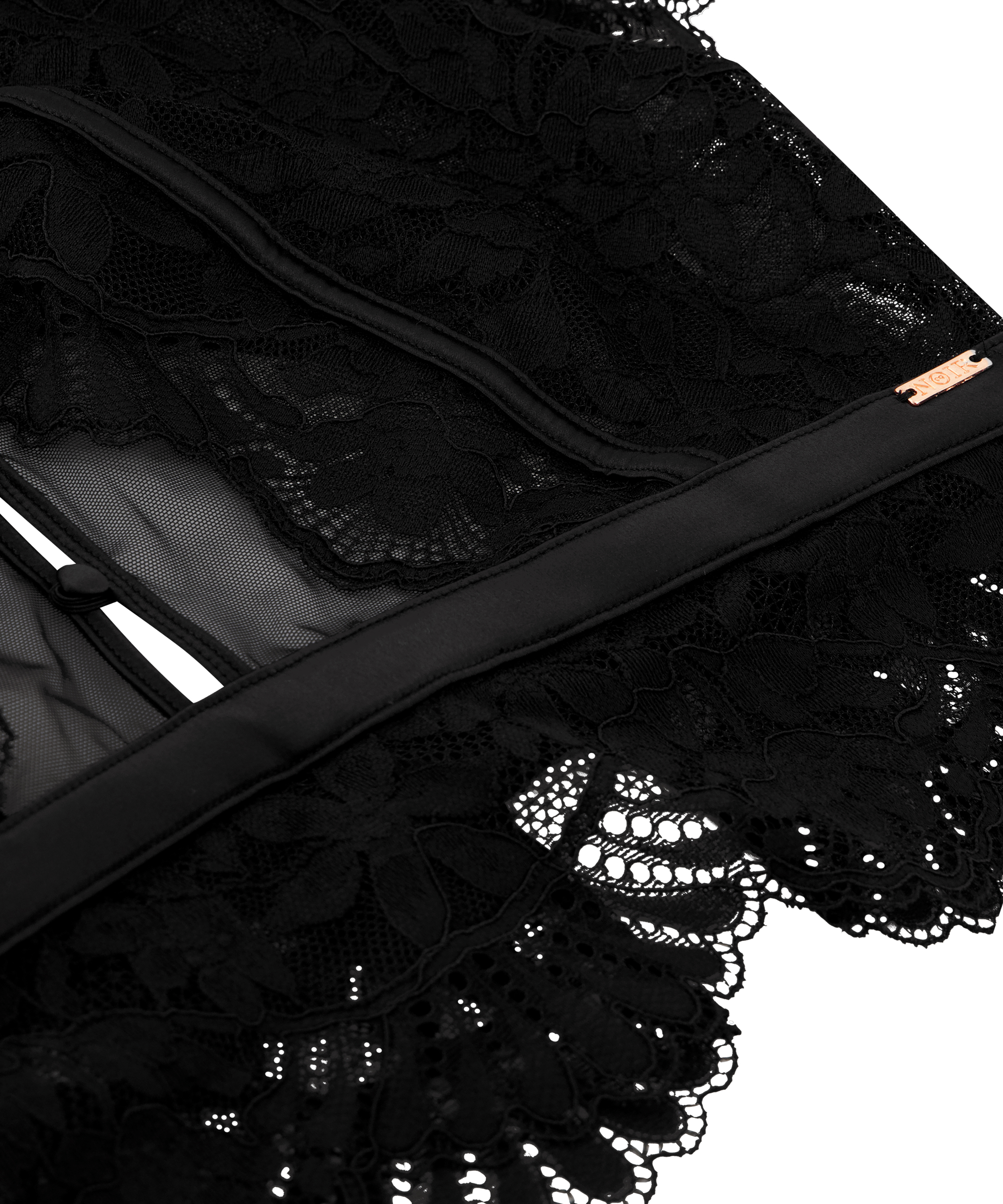 Brassière Amelia, Noir, main