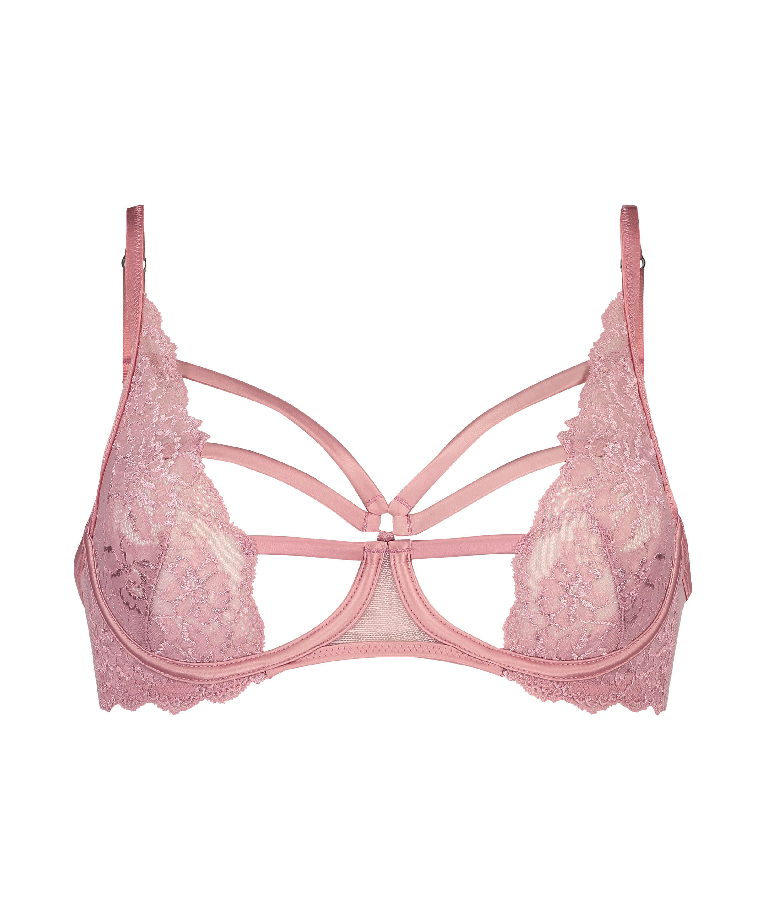 Soutien-gorge &agrave; armatures non-pr&eacute;form&eacute; Sosha, Rose, main